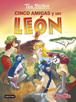 cover image of Cinco amigas y un león